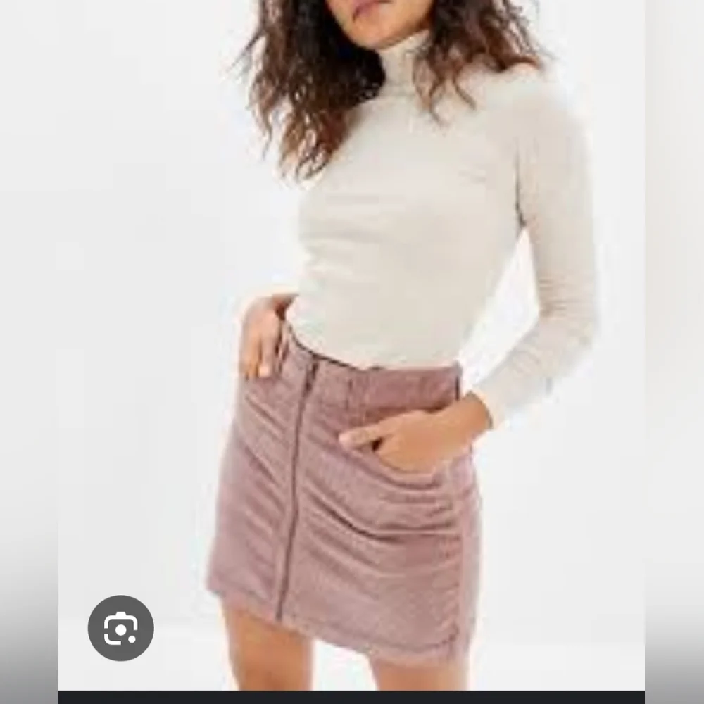 American Eagle Women's A-Line Super Stretch Corduroy Mini Skirt size 6